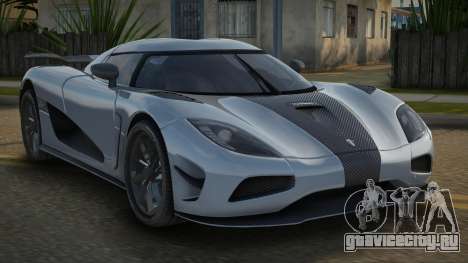 Koenigsegg Agera R Delieary для GTA San Andreas