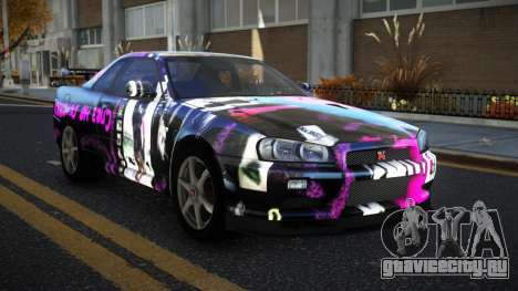 Nissan Skyline R34 Terjam S13 для GTA 4