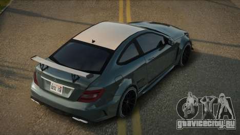 Mercedes-Benz C63 AMG Llderdan для GTA San Andreas