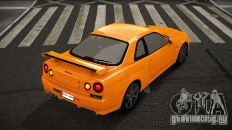 Nissan Skyline R34 Wovjo для GTA 4