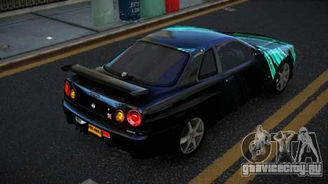 Nissan Skyline R34 Terjam S1 для GTA 4