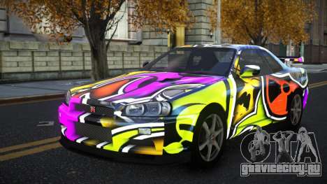 Nissan Skyline R34 Terjam S10 для GTA 4