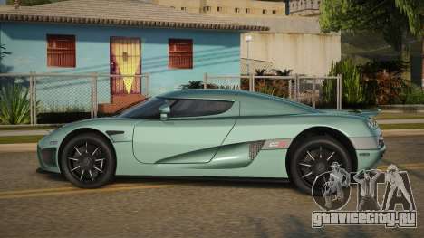 Koenigsegg CCX Kyson для GTA San Andreas