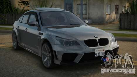 BMW M5 E60 Talautira для GTA San Andreas