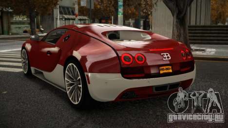 Bugatti Veyron Pelsac для GTA 4