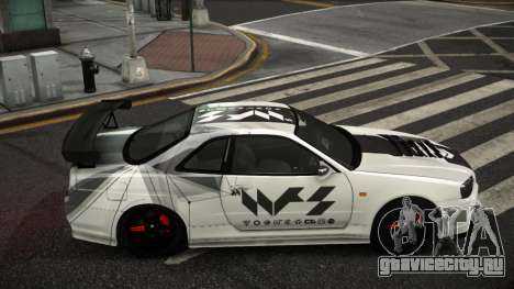Nissan Skyline R34 Puzuvu для GTA 4