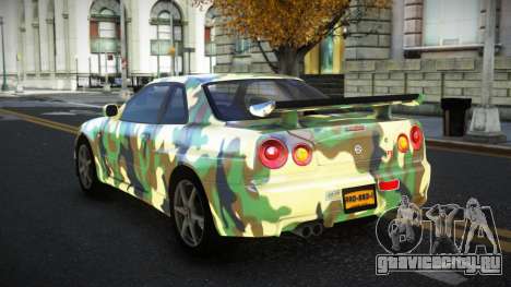Nissan Skyline R34 Terjam S12 для GTA 4