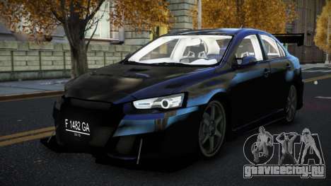 Mitsubishi Lancer Evolution X Xacam для GTA 4