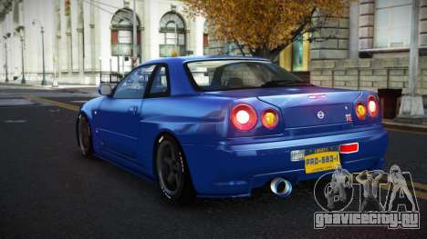 Nissan Skyline R34 Yosgefe для GTA 4