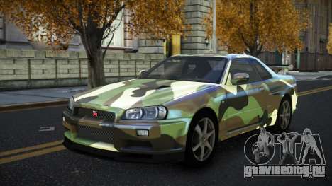 Nissan Skyline R34 Terjam S11 для GTA 4