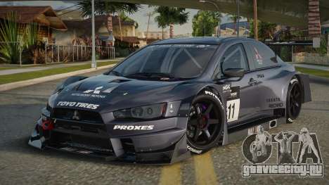 Mitsubishi Lancer Evolution X G-Sport для GTA San Andreas