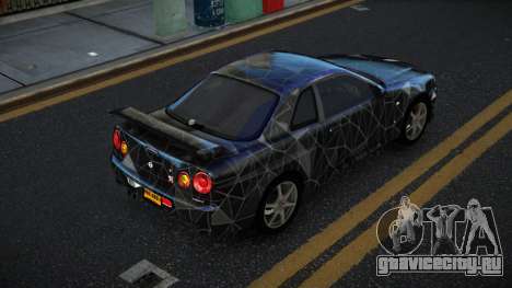 Nissan Skyline R34 Terjam S4 для GTA 4