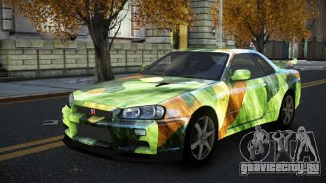 Nissan Skyline R34 Terjam S9 для GTA 4