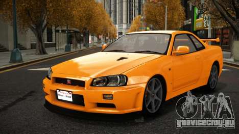 Nissan Skyline R34 Wovjo для GTA 4
