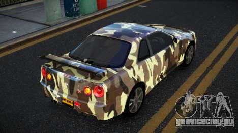 Nissan Skyline R34 Terjam S7 для GTA 4