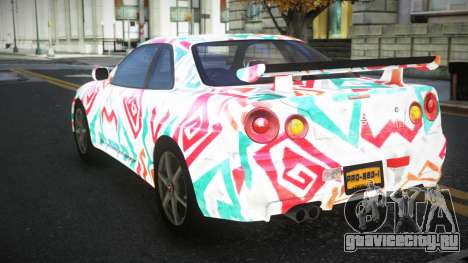 Nissan Skyline R34 Terjam S8 для GTA 4