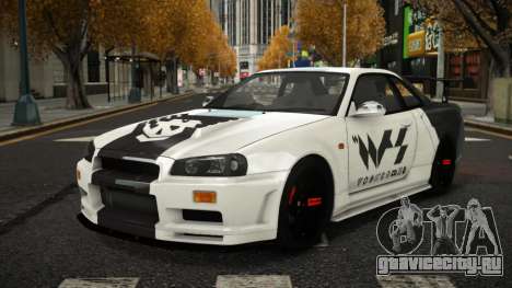 Nissan Skyline R34 Puzuvu для GTA 4
