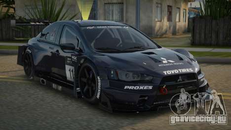 Mitsubishi Lancer Evolution X G-Sport для GTA San Andreas