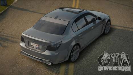 BMW M5 E60 Talautira для GTA San Andreas