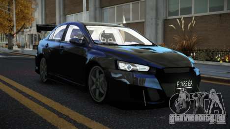 Mitsubishi Lancer Evolution X Xacam для GTA 4