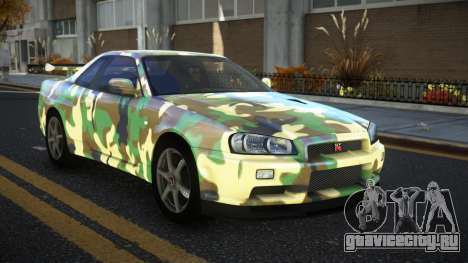 Nissan Skyline R34 Terjam S12 для GTA 4
