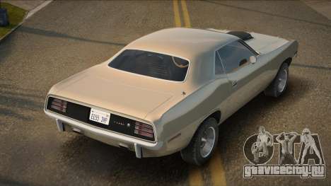 Plymouth Cuda Luberlor для GTA San Andreas