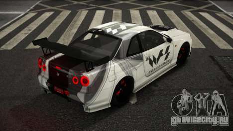 Nissan Skyline R34 Puzuvu для GTA 4