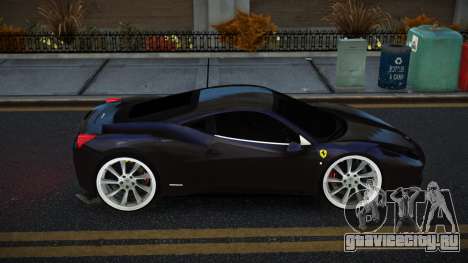 Ferrari 458 Mehjuge для GTA 4