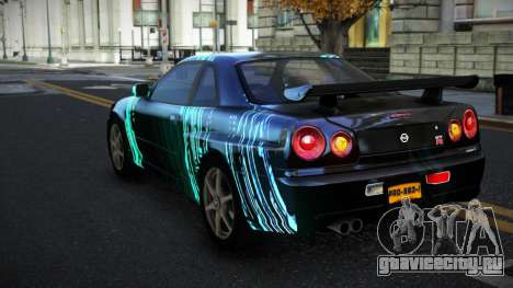 Nissan Skyline R34 Terjam S1 для GTA 4