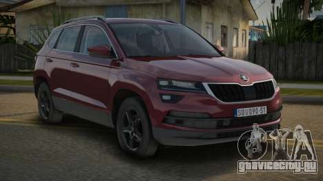 Skoda Karoq Rycole для GTA San Andreas