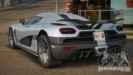Koenigsegg Agera R Delieary для GTA San Andreas