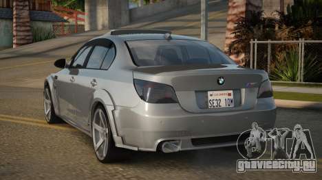 BMW M5 E60 Talautira для GTA San Andreas