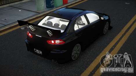 Mitsubishi Lancer Evolution X Xacam для GTA 4