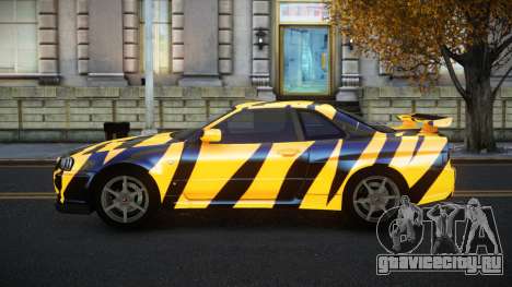 Nissan Skyline R34 Terjam S14 для GTA 4