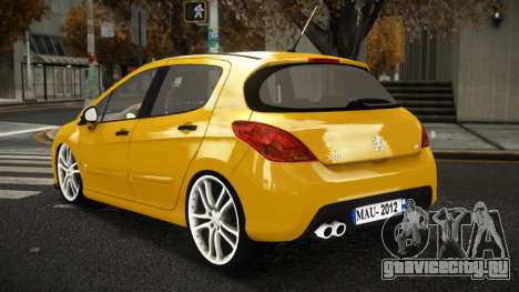 Peugeot 308 Gefgoco для GTA 4