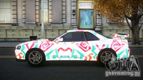 Nissan Skyline R34 Terjam S8 для GTA 4