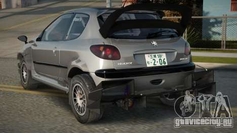 Peugeot 206 Ansama для GTA San Andreas