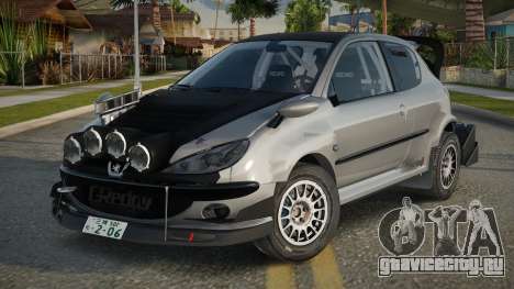 Peugeot 206 Ansama для GTA San Andreas