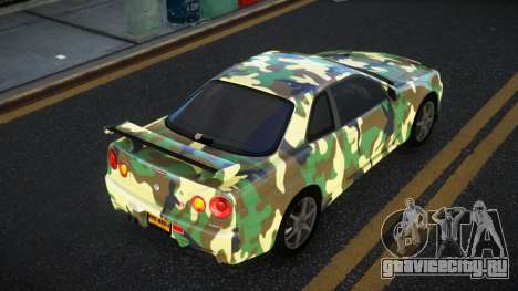 Nissan Skyline R34 Terjam S12 для GTA 4
