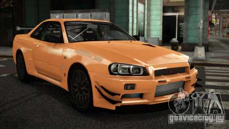 Nissan Skyline R34 Qomafon для GTA 4
