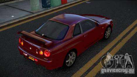 Nissan Skyline R34 Terjam для GTA 4
