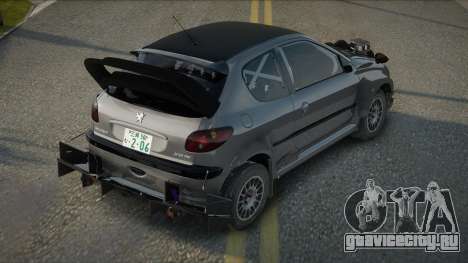 Peugeot 206 Ansama для GTA San Andreas