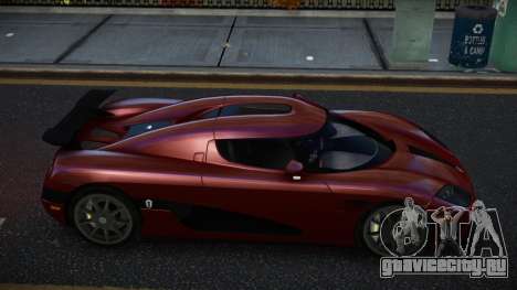 Koenigsegg CCX Futtu для GTA 4