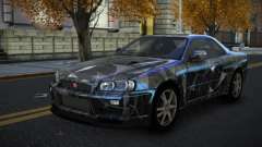 Nissan Skyline R34 Terjam S4 для GTA 4