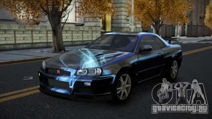 Nissan Skyline R34 Terjam S5 для GTA 4