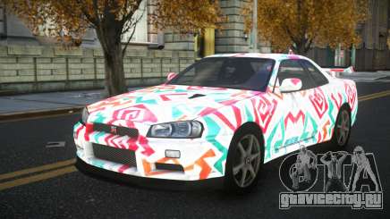 Nissan Skyline R34 Terjam S8 для GTA 4
