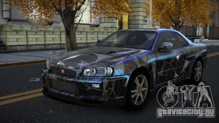 Nissan Skyline R34 Terjam S4 для GTA 4