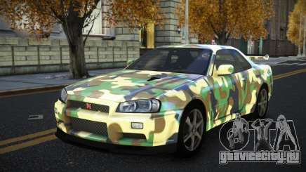 Nissan Skyline R34 Terjam S12 для GTA 4