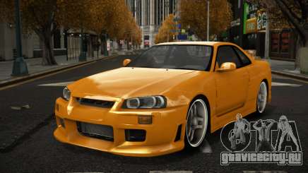 Nissan Skyline R34 Gifsoceh для GTA 4