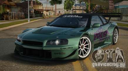 Nissan Skyline R34 GT-R Serian для GTA San Andreas